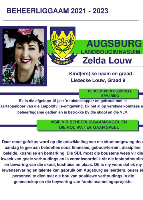 Zelda Louw ALG-1